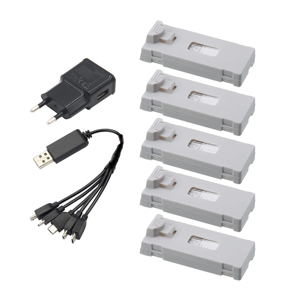 RC Drone Battery For E88 E88PRO Ls-E525 E525 PRO Mini Uav Quadruplane Battery 3.7V 1800mAh E88 Battery with Charger