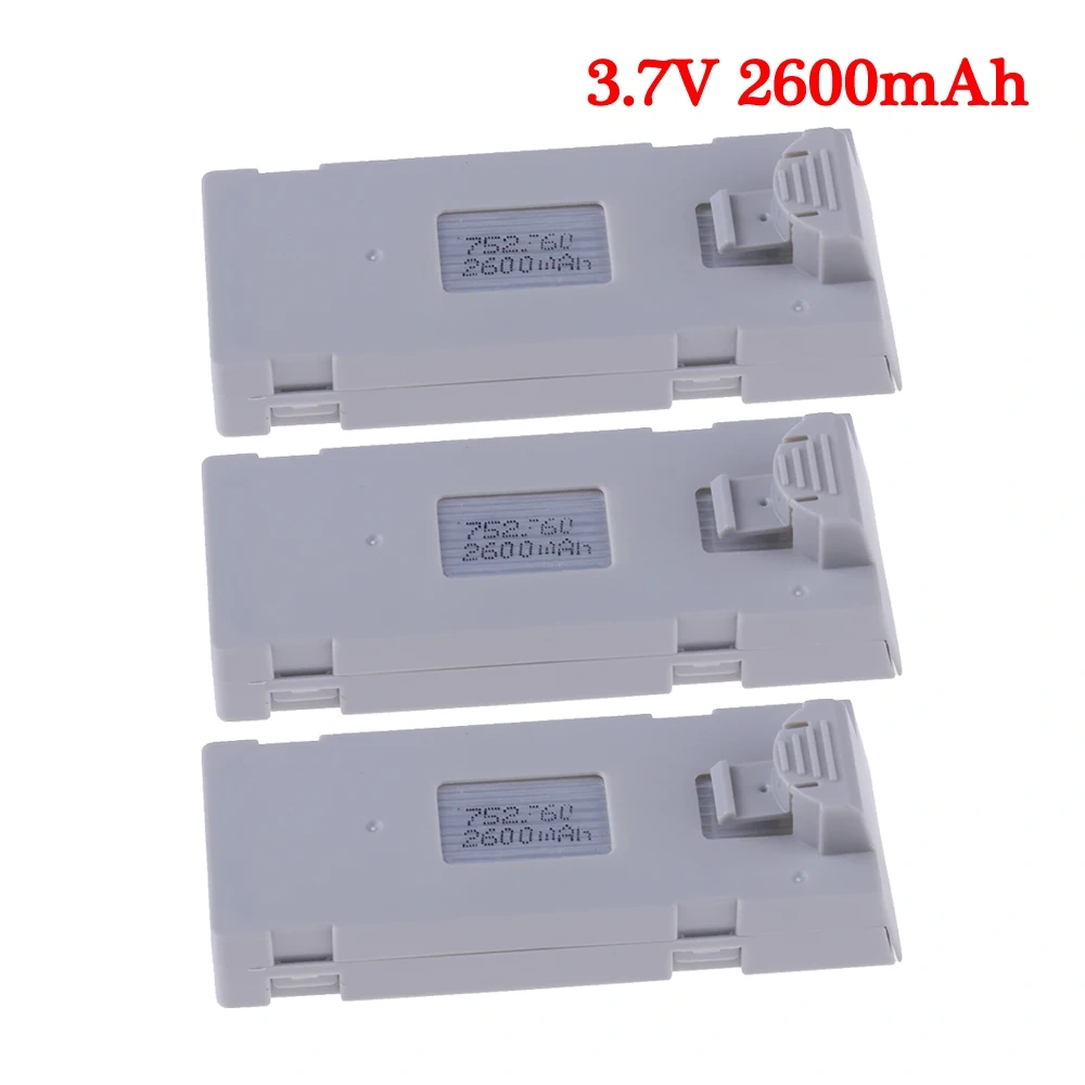 RC Drone Battery 3.7V 2600mAh Accessory For E88 E88PRO Ls-E525 E99 PRO Remote Control Mini Uav Drone Battery Special Rc Part