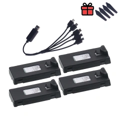 4Battery 1Cable