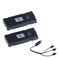 2Battery 1Cable