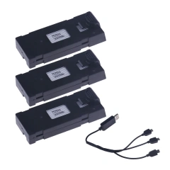 3Battery 1Cable