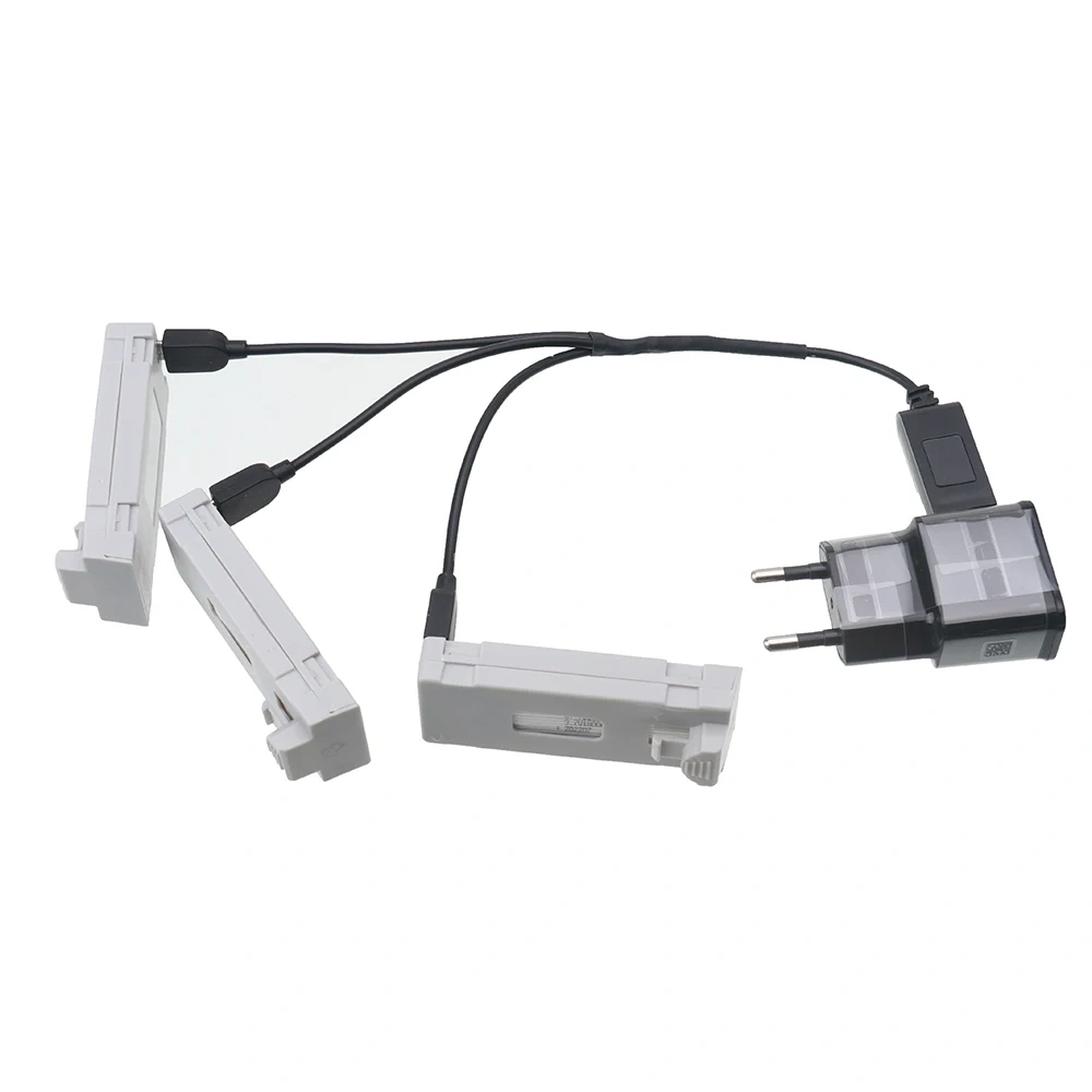 RC Drone Battery For E88 E88PRO Ls-E525 E525 PRO Mini Uav Quadruplane Battery 3.7V 1800mAh E88 Battery with Charger