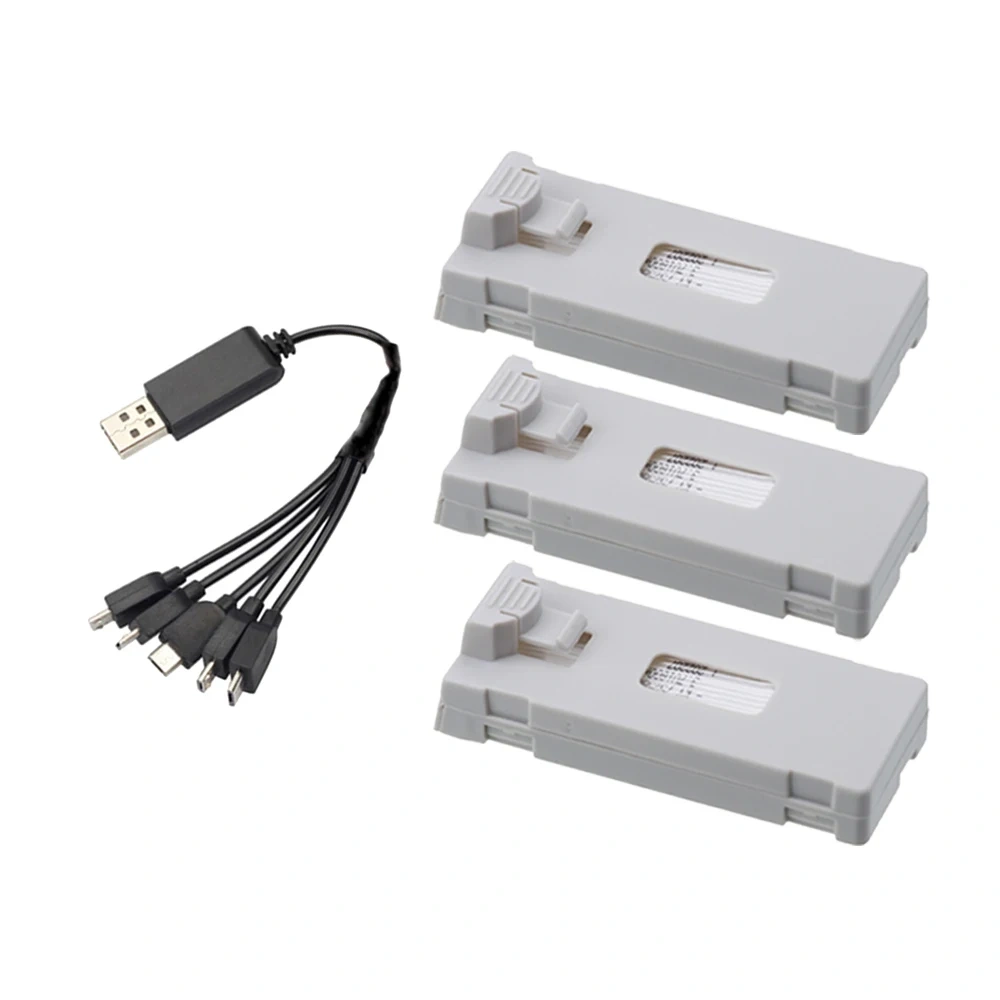 RC Drone Battery For E88 E88PRO Ls-E525 E525 PRO Mini Uav Quadruplane Battery 3.7V 1800mAh E88 Battery with Charger