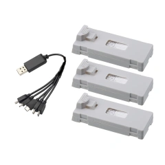 3Battery 1Cable E88 1800mah