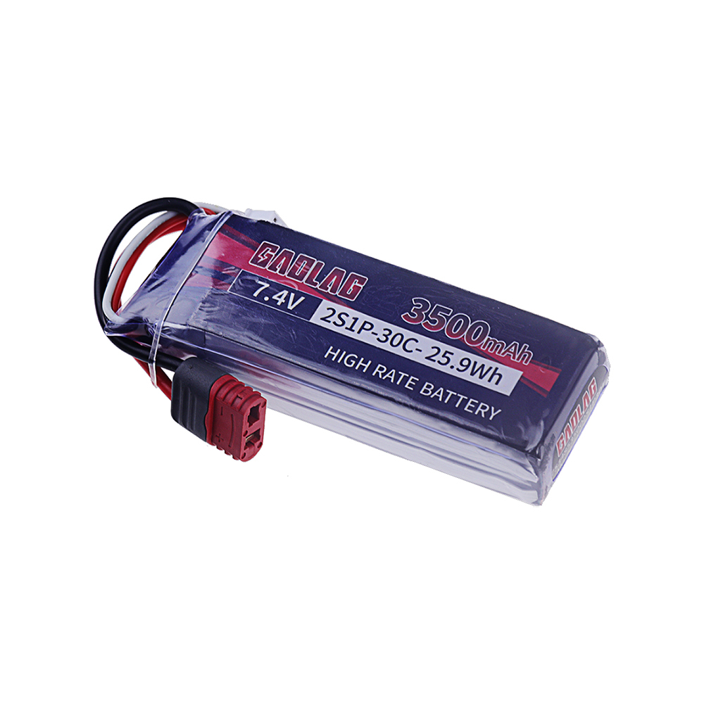 2S 3500mAh 7.4V 30C 2S1P High Capacity Lipo Battery With Deans T Connector For MJX Hyper Go 14301 14302 14303 14304 14209 14210 14211
