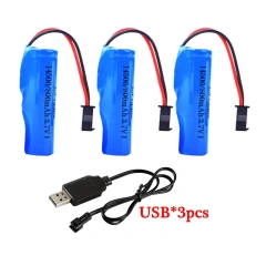 3Battery 3USB