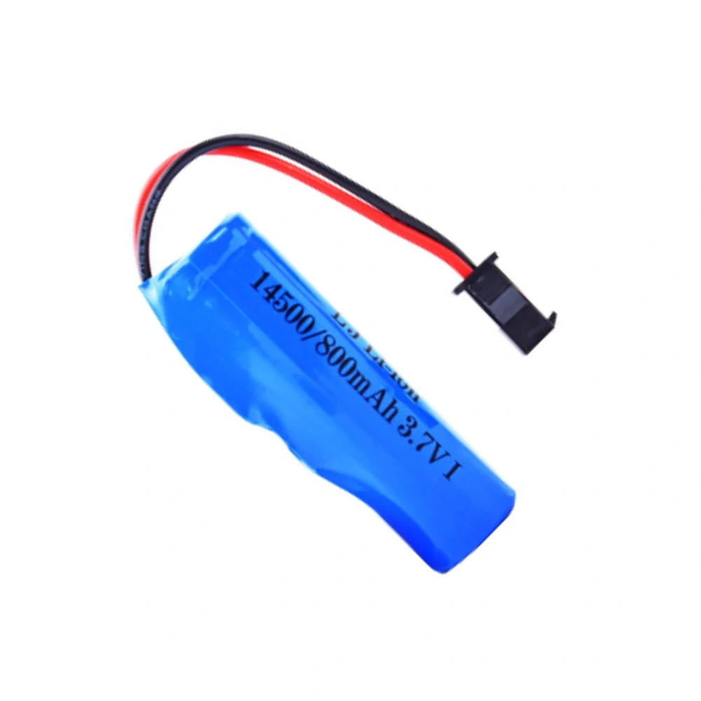 C2 D828 RC Stunt Dump Car Battery 14500 3.7v 800mah Li-ion Battery for DE35 DE38 DE40 DE50 Double-Sided Tumbling Stunt RC Car