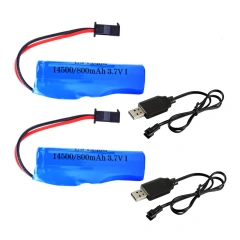 2Battery 2USB