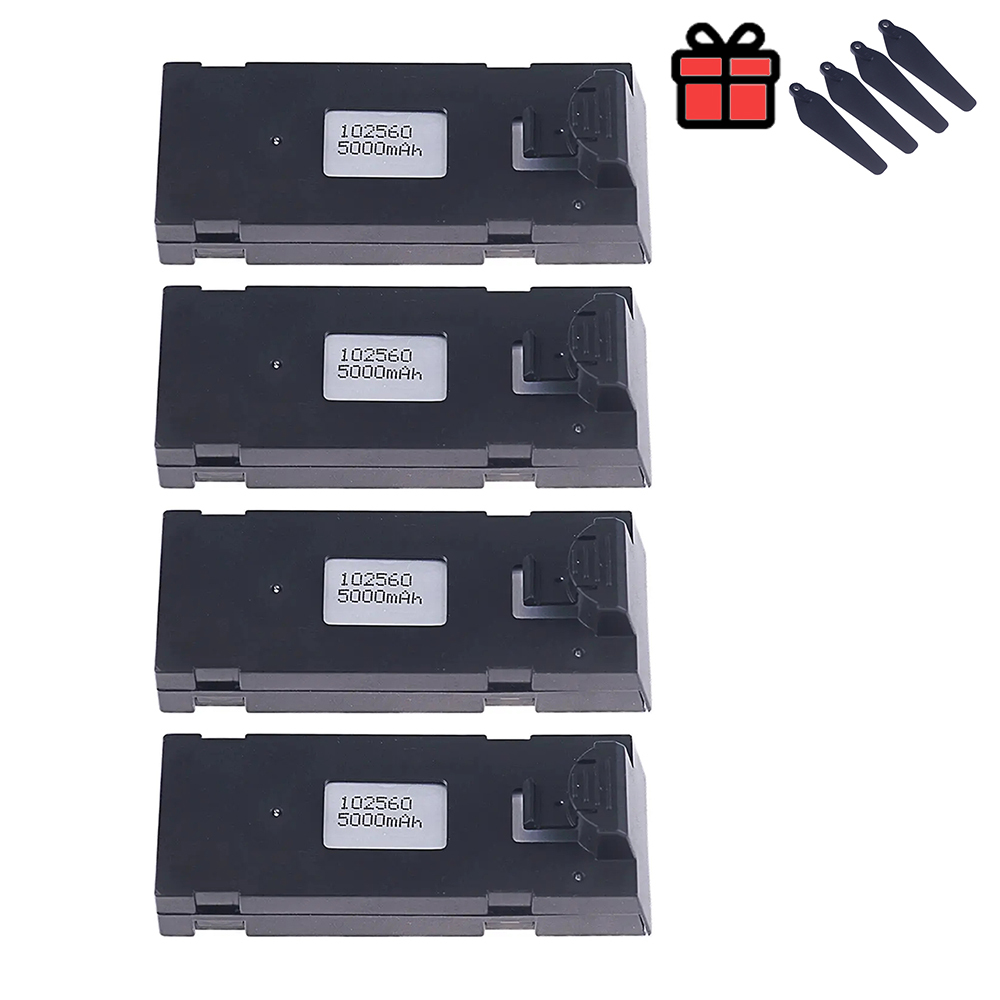 Original E88 Battery 3.7V 5000mAh Li-po Battery For RC Drone E88 E88PRO E525 E99 P1 K3 P10 A13 S98 RC Quadcopter Parts Battery