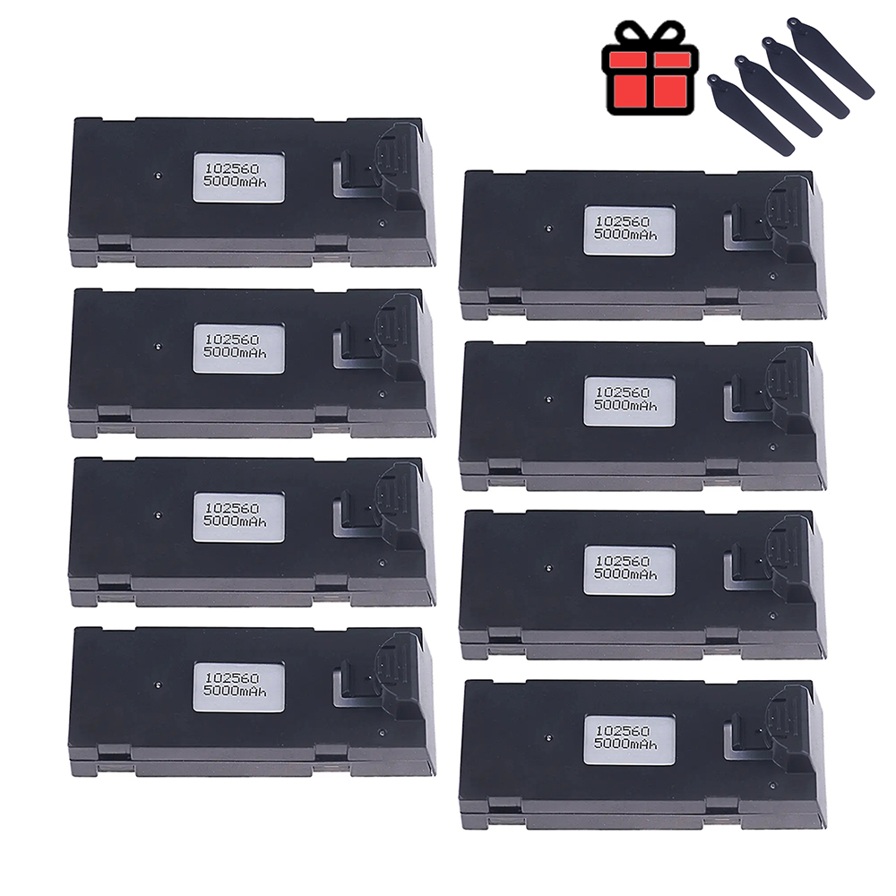 Original E88 Battery 3.7V 5000mAh Li-po Battery For RC Drone E88 E88PRO E525 E99 P1 K3 P10 A13 S98 RC Quadcopter Parts Battery