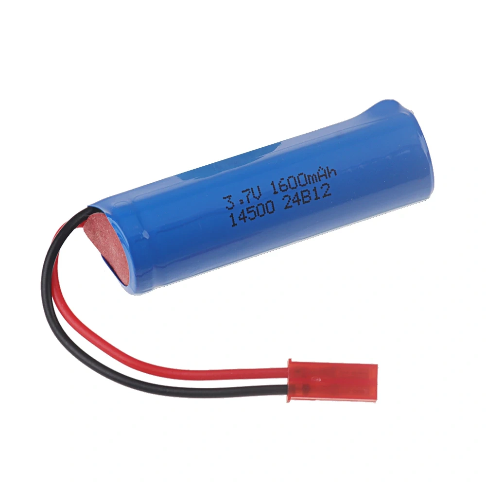 1S 3.7V 1600mAh Li-ion Battery 14500 Battery For R/C Stunt Dump Car/R/C Twist- Desert Cars R/C Climbing cars RC boats parts
