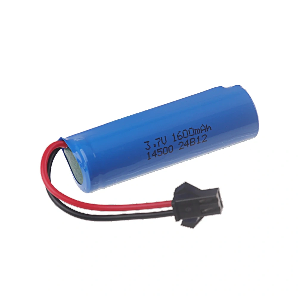 3.7v 1600mAh Lipo Battery for JJRC C2 D828 RC Car Parts 3.7v 800mah 14500 SM-2P For RC Stunt Dump Car Battery Toys Accessories