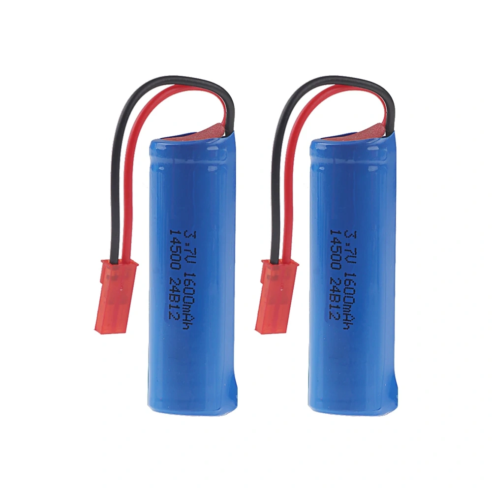 1S 3.7V 1600mAh Li-ion Battery 14500 Battery For R/C Stunt Dump Car/R/C Twist- Desert Cars R/C Climbing cars RC boats parts