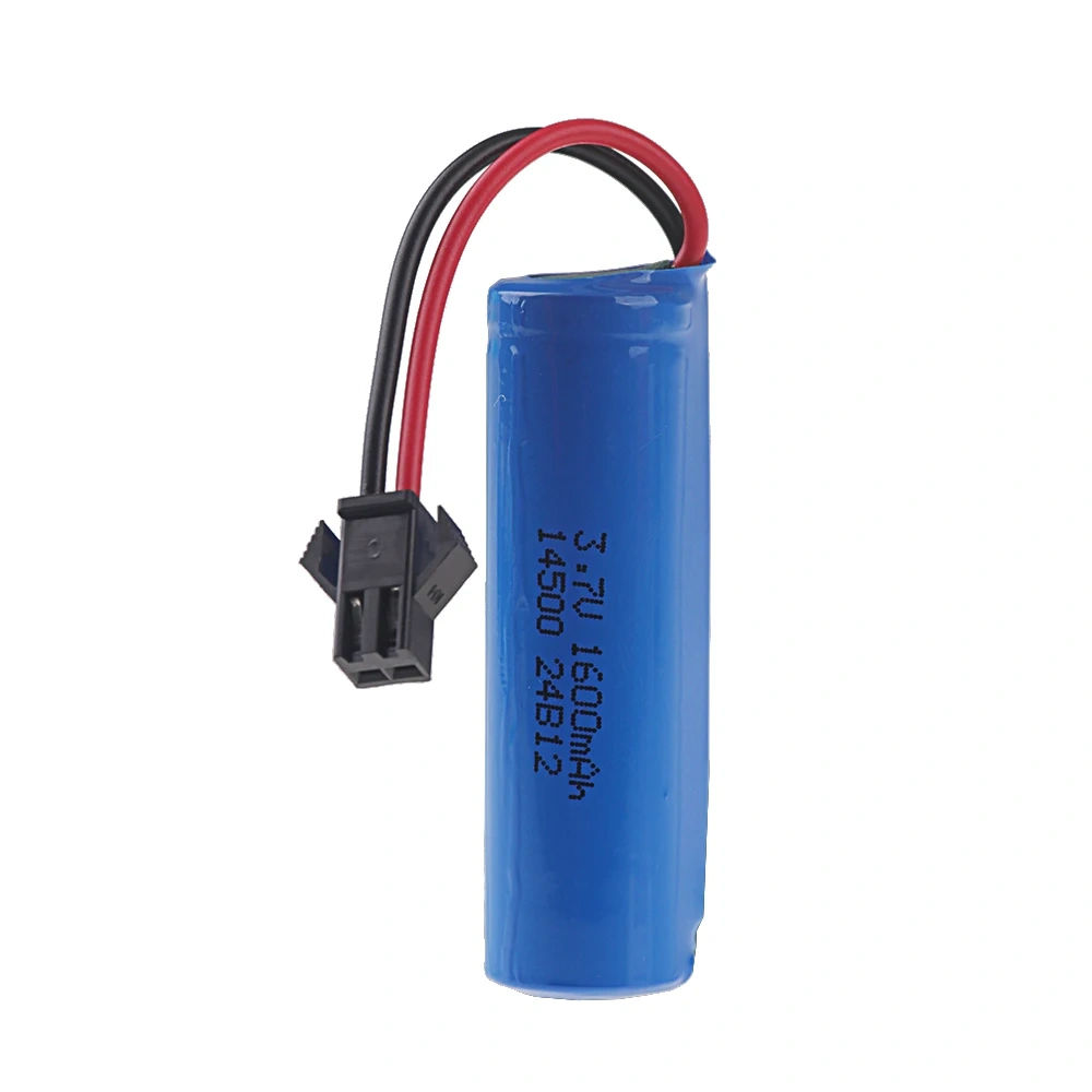 3.7v 1600mAh Lipo Battery for JJRC C2 D828 RC Car Parts 3.7v 800mah 14500 SM-2P For RC Stunt Dump Car Battery Toys Accessories