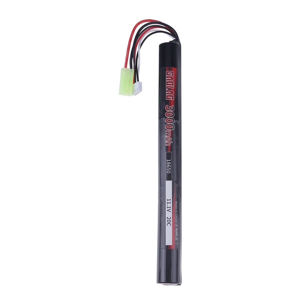 11.1V 3000MAH 18650 20C 3S Battery for AKKU Mini Airsoft Gun Battery With Small Tamiya Plug 3S Water Gun RC Model Toys battery