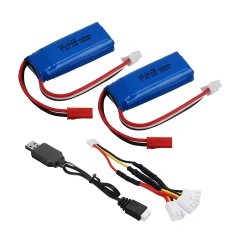 2Battery 1USB 1C