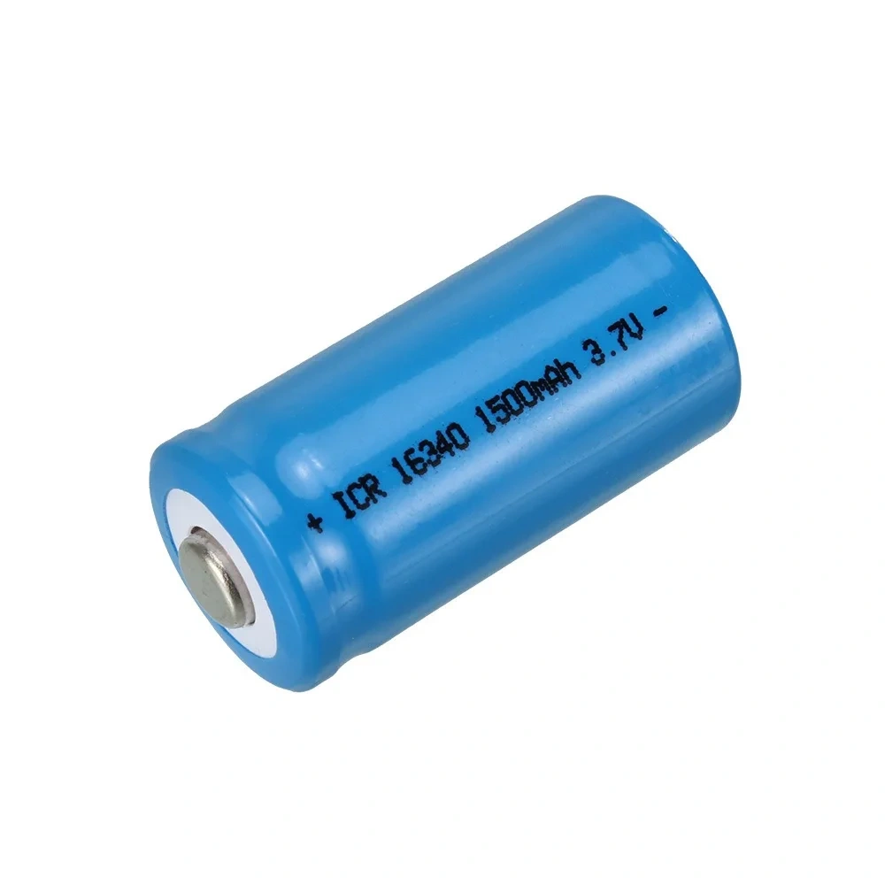 1500mAh 3.7V 16340 Rechargeable Batteries CR123A Battery LED Flashlight Travel Wall Charger For 16340 CR123A Li-ion Battery
