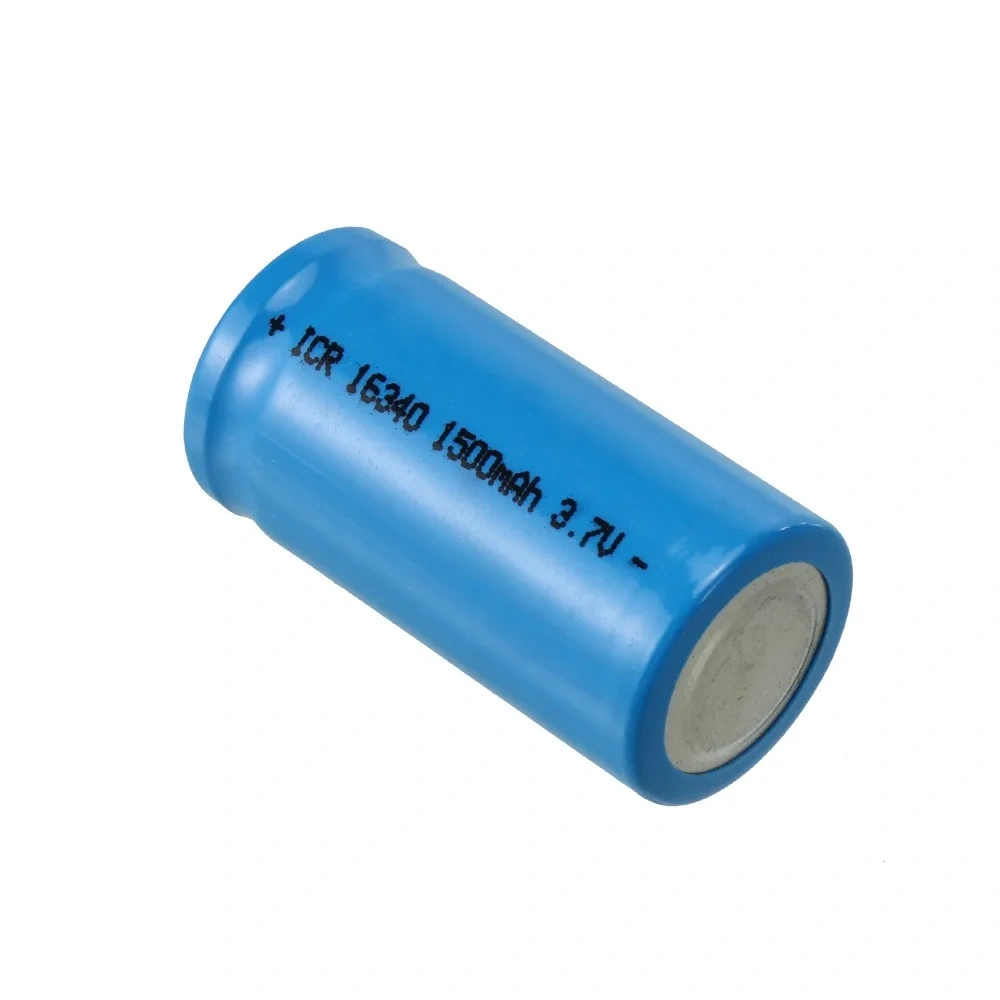 1500mAh 3.7V 16340 Rechargeable Batteries CR123A Battery LED Flashlight Travel Wall Charger For 16340 CR123A Li-ion Battery