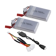 2Battery 1USB 1C