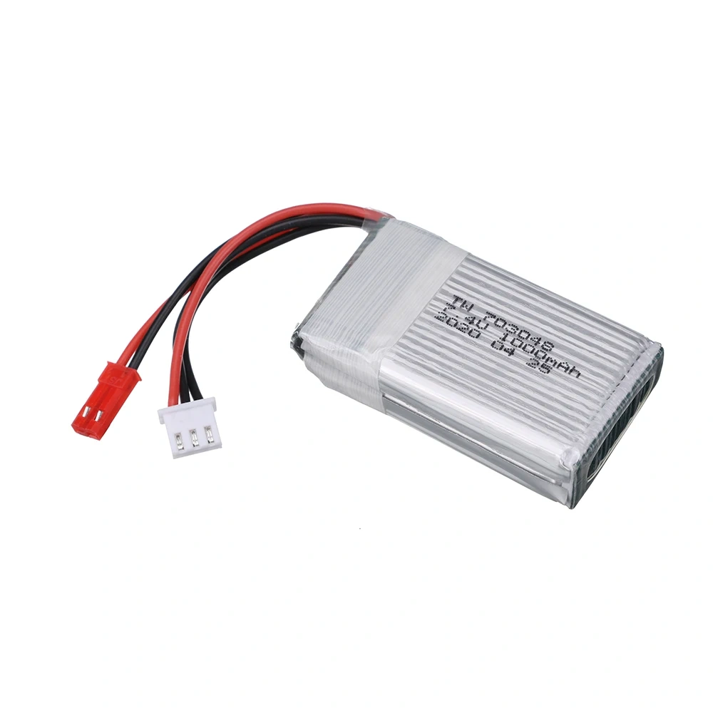 7.4V 1000mah 25C Lipo Battery For MJXRC X600 U829A U829X X600 F46 X601H JXD391 FT007 RC Quadcopter Drone Parts 2S 7.4v Battery