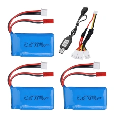 3Battery 1USB 1C