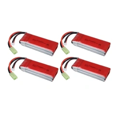 4pcs battery