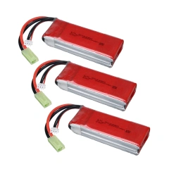 3pcs battery
