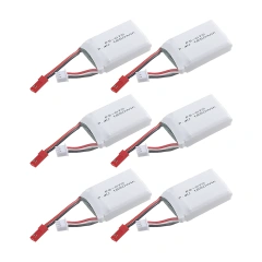 6Pcs battery