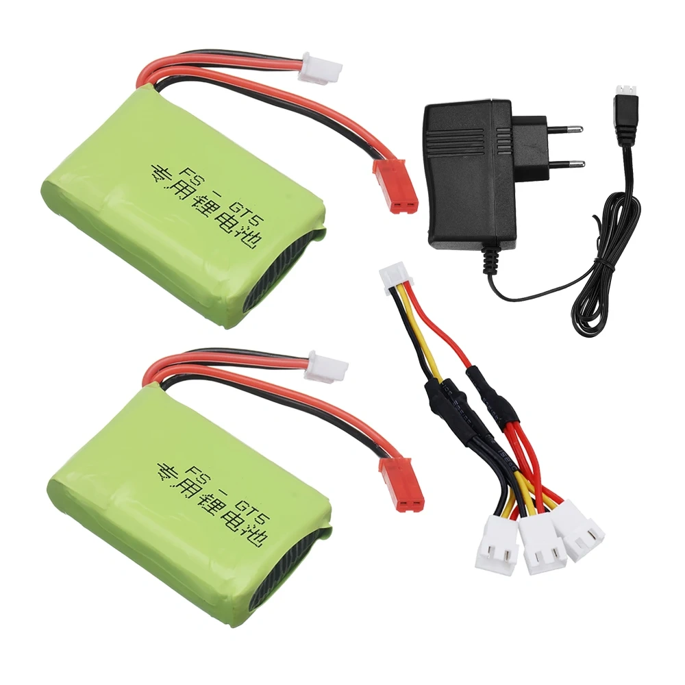 Li-po Battery for FS-GT5 2.4G 6CH Transmitter FPV Racing Drone RC Quadcopter RC toy Parts 7.4V 1500mAh Lipo battery JST Plug 2S