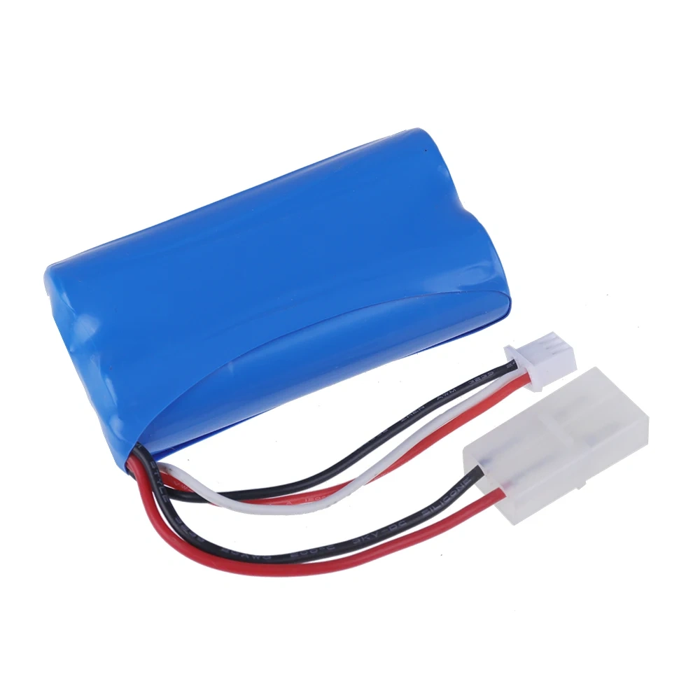 7.4V 8000mAH 20C Li-ion Batery with Tamiya Plug 2S for remote control helicopter Car Tank Boat Toys Parts 7.4 V 18650 battery