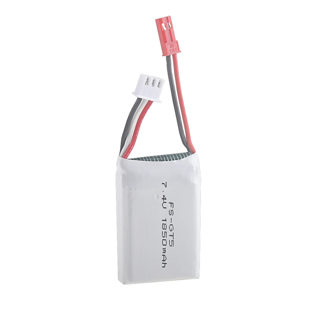7.4V 1850mAh Battery For Flysky FS-GT5 Transmitter RC Models Parts Toys Accessories For MC6C MCE7 7.4v Battery With JST Plug