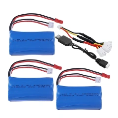 3Battery 1USB 1C