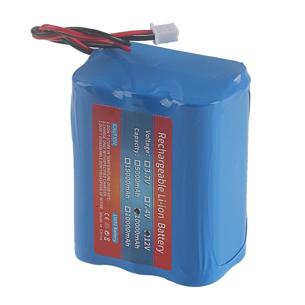 12V 5000mAh/10000mAh 18650 Lithium-ion Rechargeable Battery Speaker Flashlight CCTV Camera GPS Searchlight Portable Kit