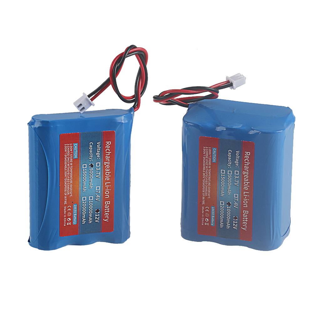 12V 5000mAh/10000mAh 18650 Lithium-ion Rechargeable Battery Speaker Flashlight CCTV Camera GPS Searchlight Portable Kit