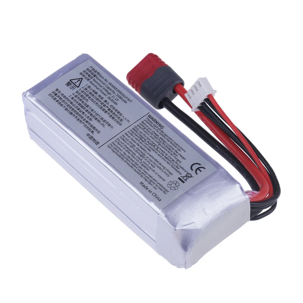 3S 11.1V 2200mah / 3500mah 30C HIGH RATE BATTERY For MJX Hyper Go 16207 16208 16209 16210 1/16 RC Racing Car Truck Drone