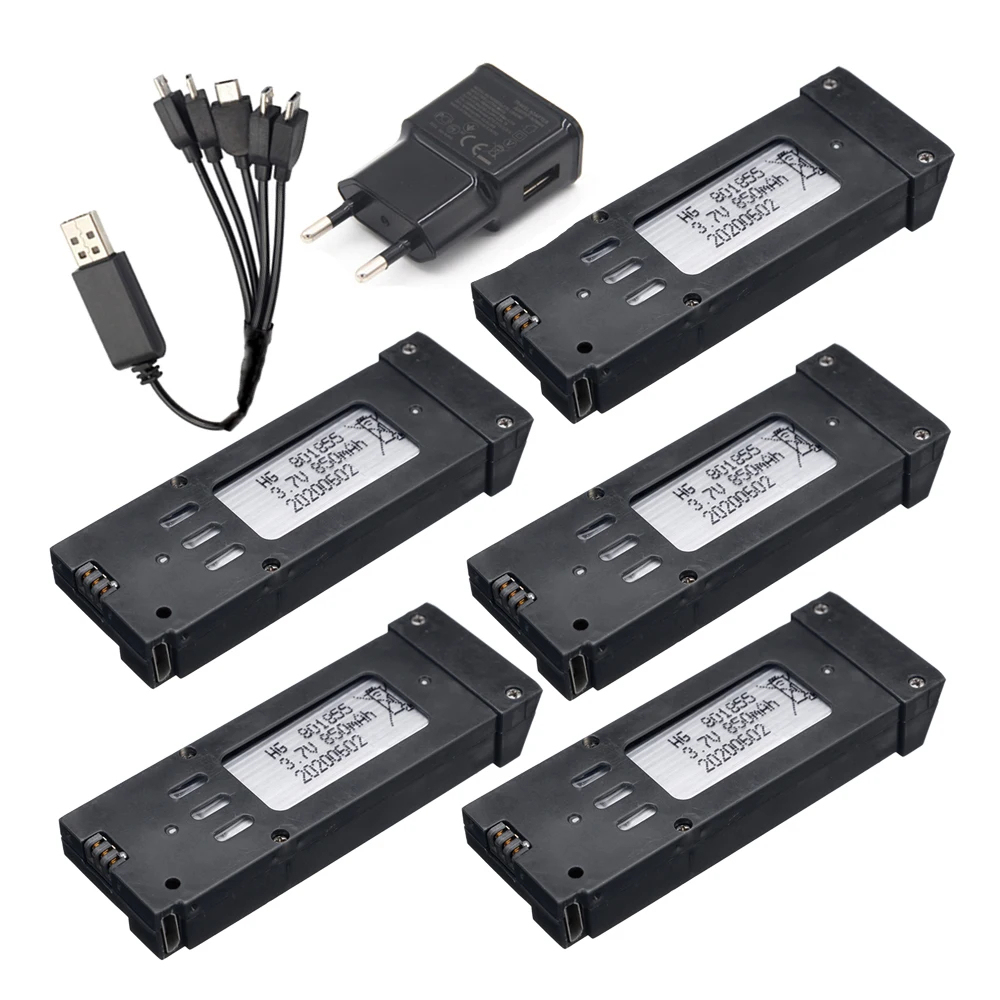 Upgrade Version 3.7V 850mah Lipo Battery for Eachine E58 JY019 S168 L800 X Pro Remote Control Drone Quadcopter