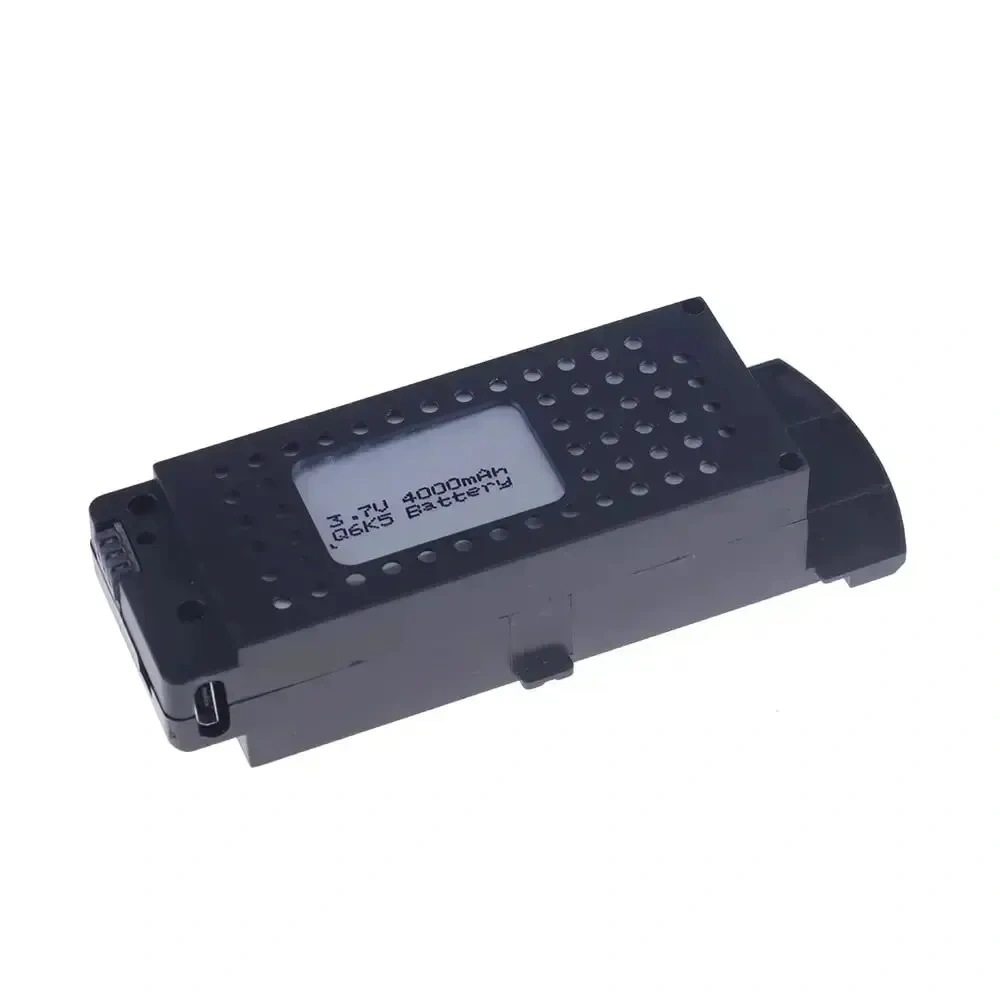 Q6 Drone 3.7V 4000mAh Rechargeable Battery and Charger For Q6 G6 S6 T6 K5 RC Quadcopter Spare Parts For G6 Pro 3.7V Lipo Battery