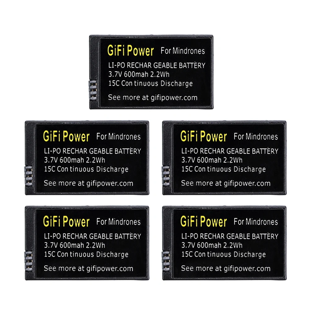 3.7V Replacement Drone Battery For Parrot MiniDrones Mambo Jumping Sumo&Rolling Spider 3.7V 600mah Lipo Rechargeable Battery