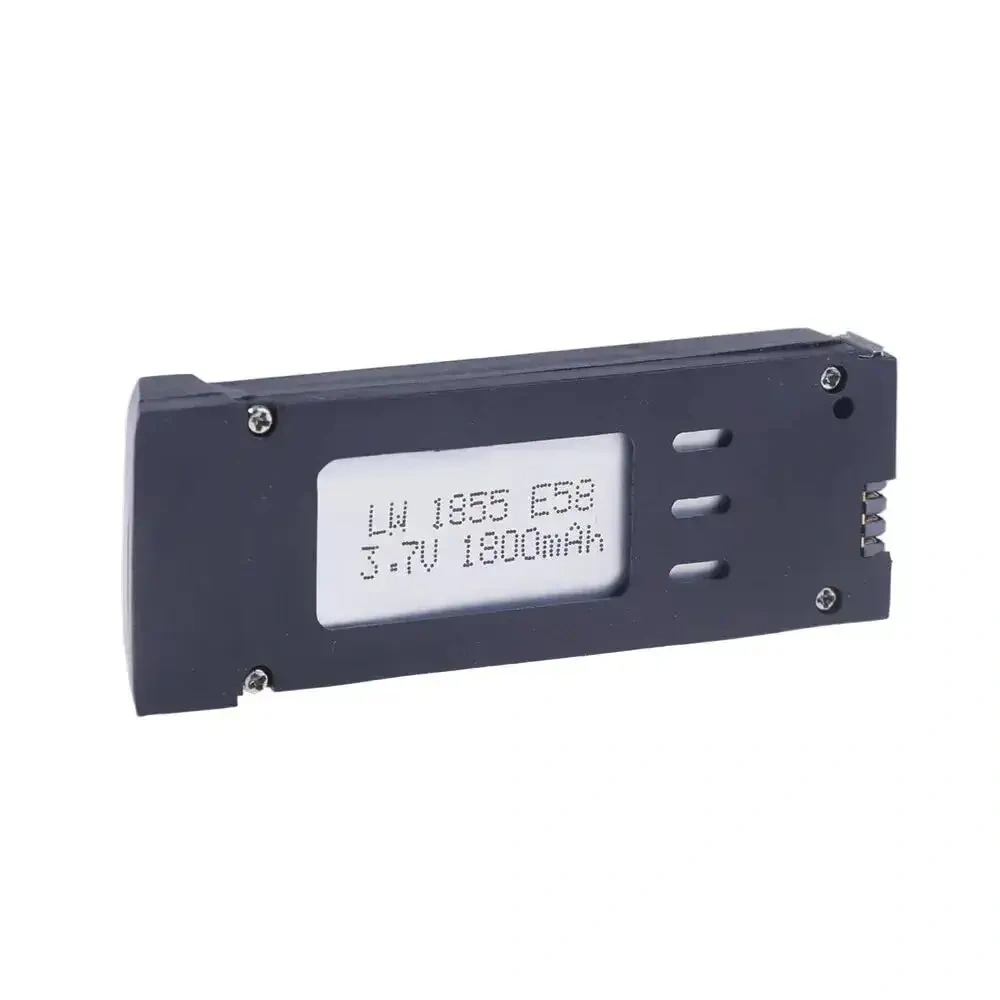 3.7V 1800mAh Battery for E58 E68 JY109 S168 Quadcopter 3pcs  RC Drone Lithium Battery Remote Control UAV Battery