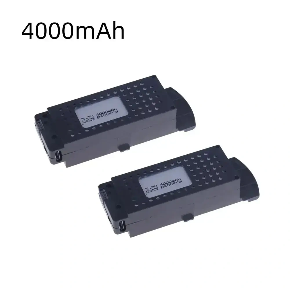 Q6 Drone 3.7V 4000mAh Rechargeable Battery and Charger For Q6 G6 S6 T6 K5 RC Quadcopter Spare Parts For G6 Pro 3.7V Lipo Battery