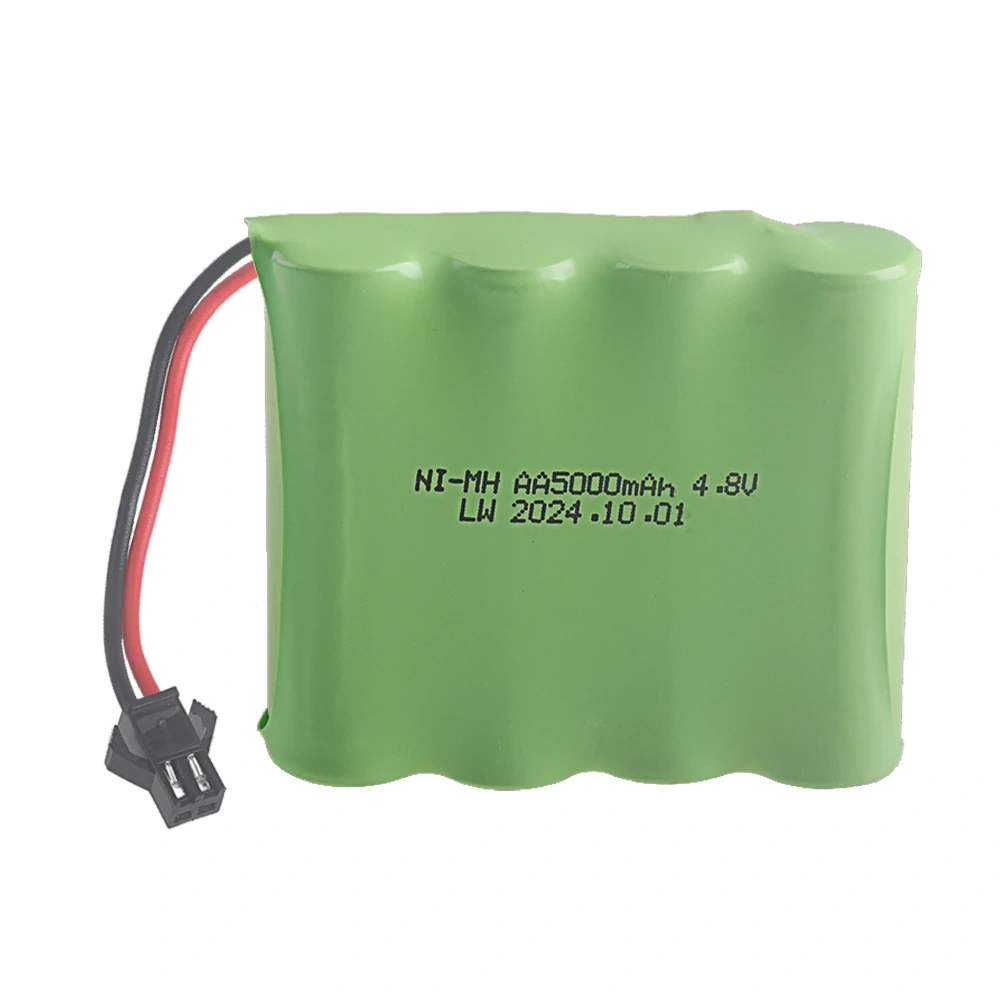 (SM PLUG) 5000mah 4.8V NI-MH Battery With Charger For Rc Toys Cars Tanks Robot Boats Guns NiMH AA 4.8v Rechargeable Battery Pack