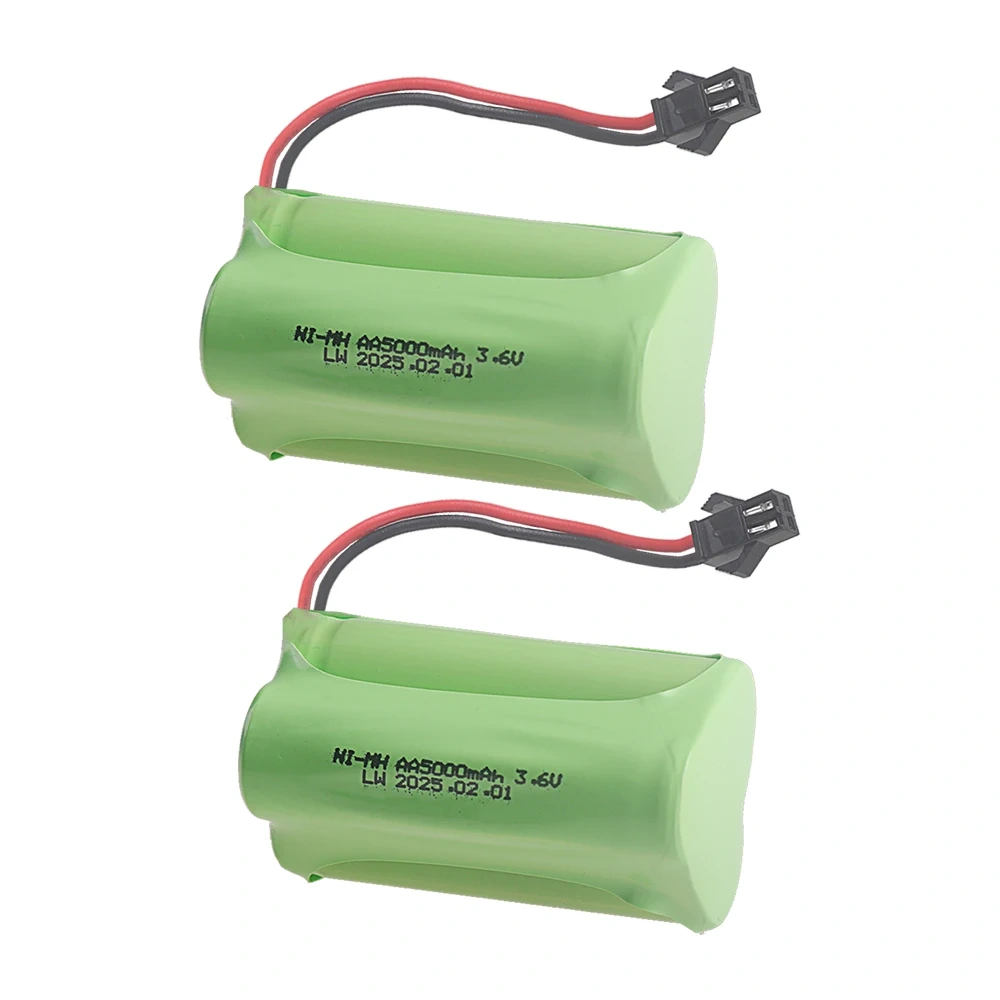 NI-MH 5000mAh 3.6V Rechargeable Battery Pack For Rc toys Cars Trucks Tanks Robots 3*AA 3.6V 3000mAh For RC Boats toy accessories