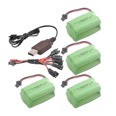 4Battery 1USB 1C