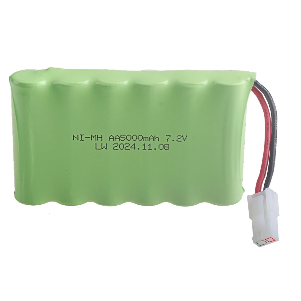 NIMH AA Battery 7.2V 5000mAh For Rc toys Cars Tanks Robots Upgraded 3000mah Batteries Pack For Rc Boat 7.2V Rechargeable Battery