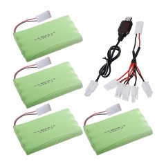 4Battery 1USB 1C