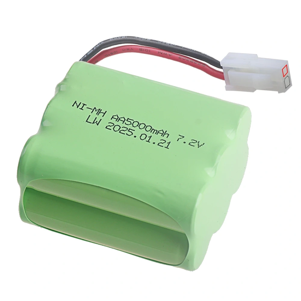 7.2V 5000mah NiMH Battery SM / TAMIYA PLUG For Rc toys Car Boat Tanks Trains Robot Parts Ni-MH AA 7.2v Rechargeable Battery 1Pcs