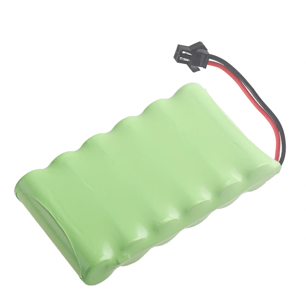 Ni-MH 7.2V 5000mAh SM Plug Battery and Charger Set For RC Cars Robot Tanks Gun Boats Toys Accessories upgrade 7.2v Battery Aa