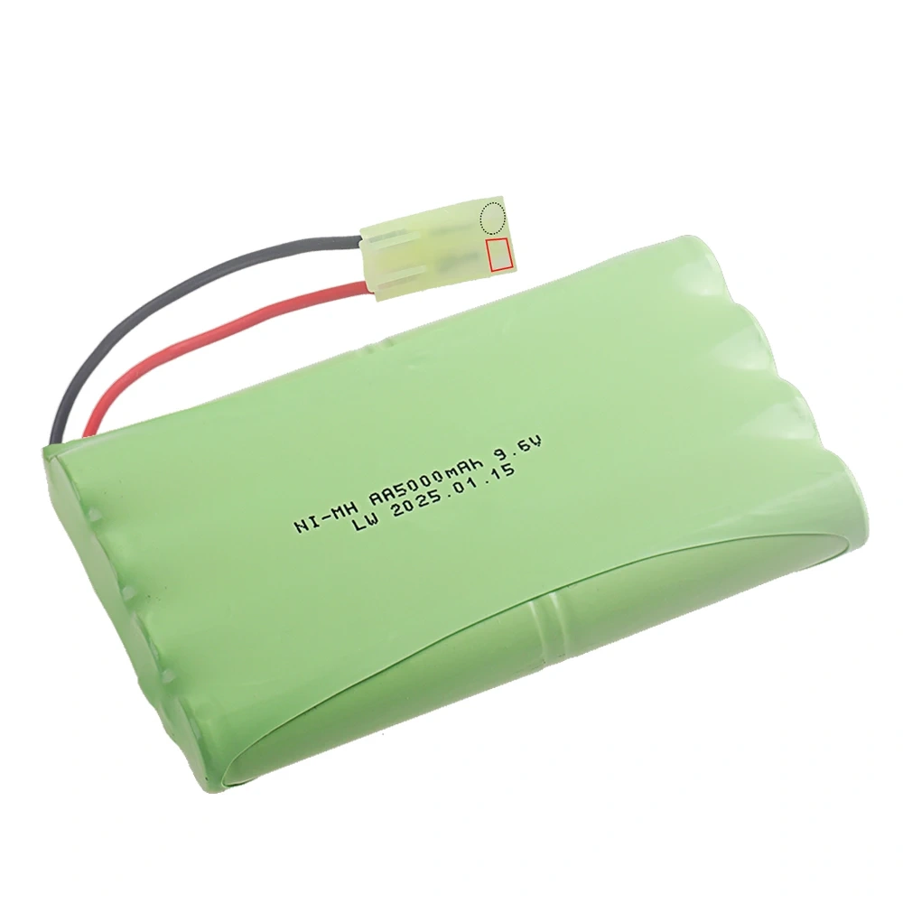 9.6V 5000mAh Rechargeable Battery With Tamiya/SM/JST Connector For Rc toys Cars Tanks Trucks NiMH AA 9.6v Batteries For Rc Boat