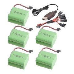 5Battery 1USB 1C