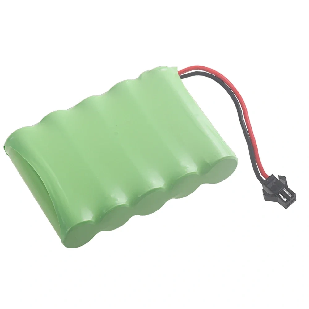 6V 5000mAh NIMH SM-2P Plug AA Battery For RC Toys Cars Robots Tanks Gun Boats 5*Aa NI-MH 3000mah 6v Rechargeable Battery Pack